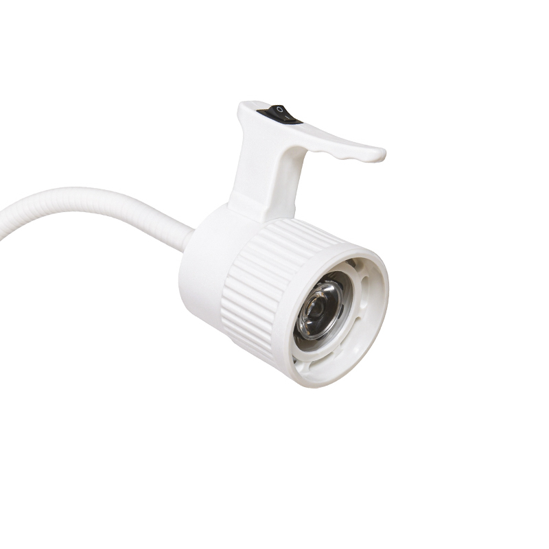 Lampa diagnostyczna LED typu „gęsia szyja” o mocy 3 W, z wbudowaną baterią zapasową