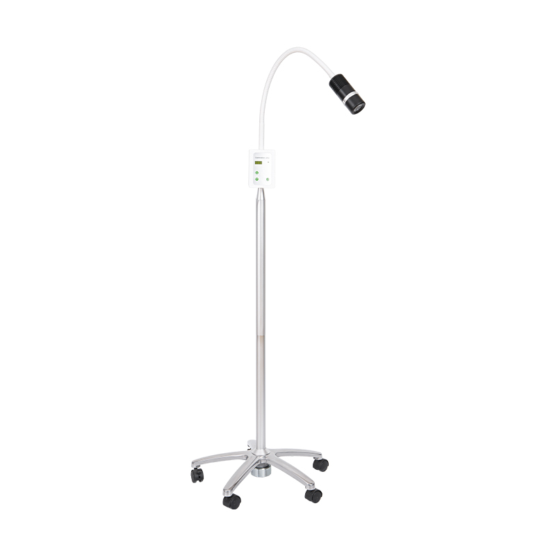 Lampa badawcza LED o mocy 12 W i regulowanej wielkości plamki oraz jasności