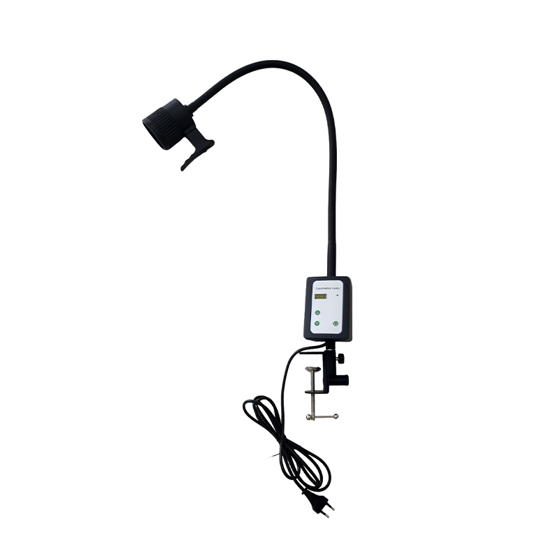 Lampa stołowa LED typu „gęsia szyja” o mocy 9 W, z klipsem