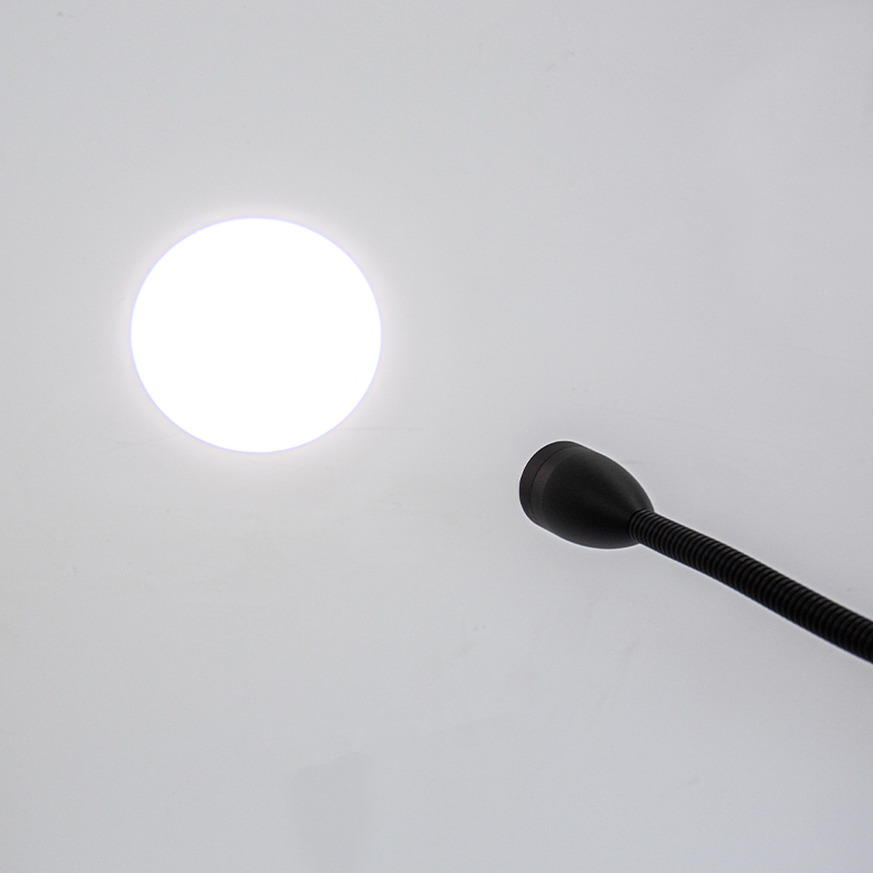 Lampa LED do badania gęsiej szyi o mocy 5 W, z klipsem na łóżku szpitalnym Lampa LED do badania gęsiej szyi o mocy 5 W, z klipsem na łóżku szpitalnym